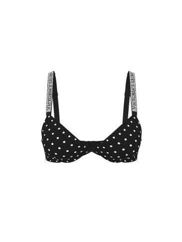 Bombshell Logo Shine Strap Add-2-Cups Push-Up Bra