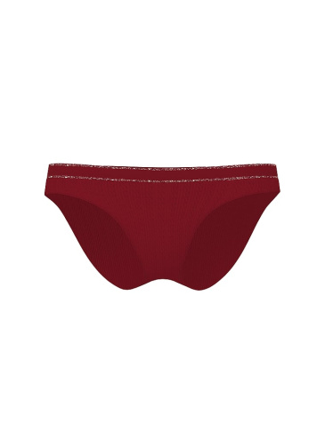 Bikini Seamless Nohavičky S Pleteným Káro Dizajnom