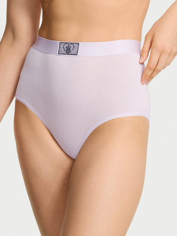 Logo Bavlnené Srdiečkové Shine Patch Moderné Nohavičky Brief