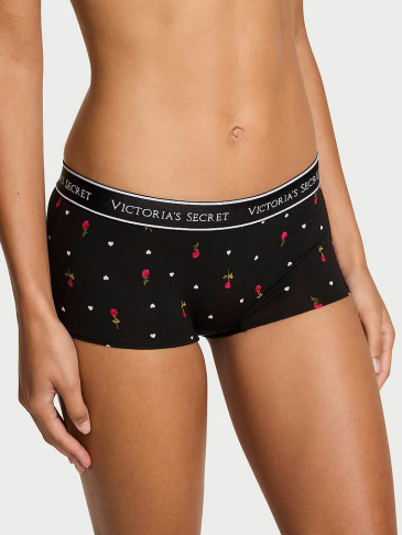 Logo Bavlnené Boyshort Nohavičky
