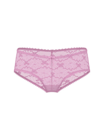 Bow Lace Mesh Cheeky Panty