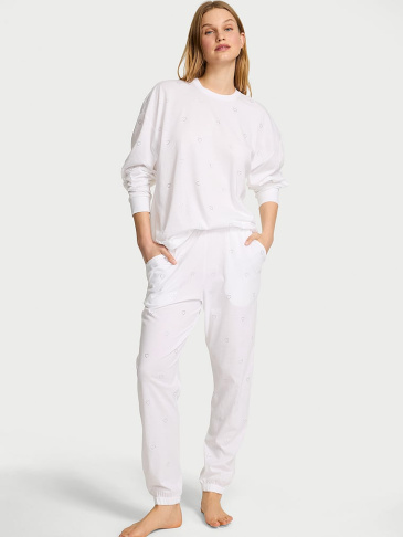 100% Cotton Shine Long Pajama Set
