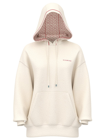Iconic Fleece Relaxed Hoodie