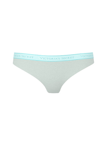 Logo Cotton Thong Panty