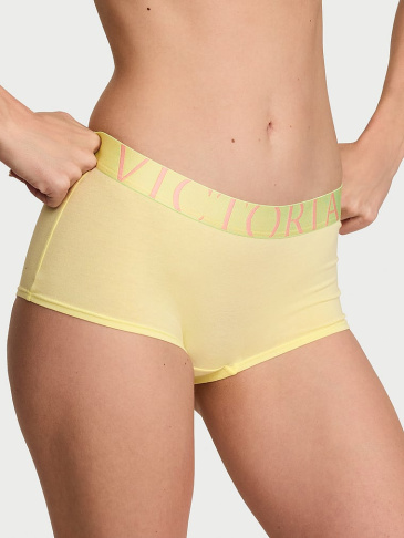 Boyshort bavlnené nohavičky s logom