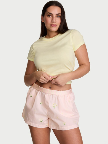 Mix & Match Sleep Heritage Cotton Pajama Shorts