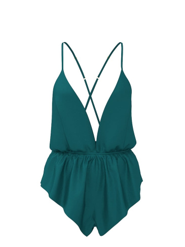 Satin Flutter Romper