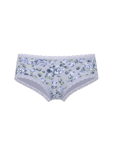 Cotton Lace-Waist Cheeky Panty