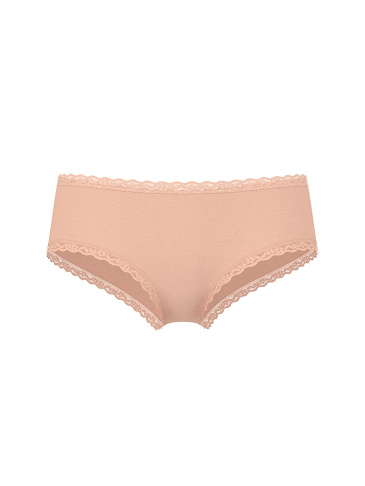 Cotton Lace-Waist Cheeky Panty