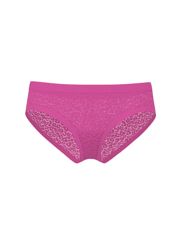 No-Show Leopard Lace Cheeky Panty