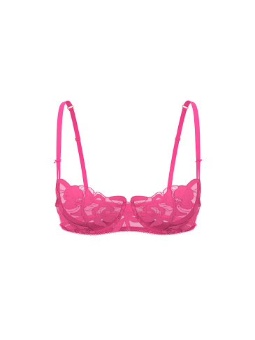 Wicked Unlined Pop Floral Embroidery Balconette Bra