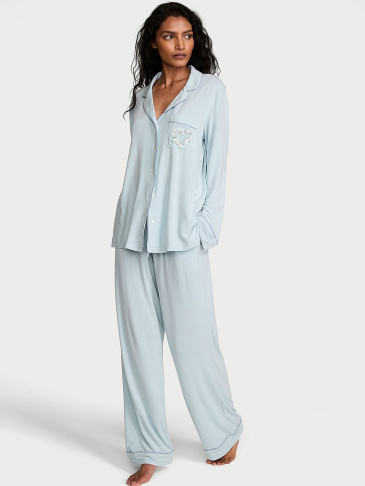 Sosoft™ Modal dlhý pyžamový set Daisy