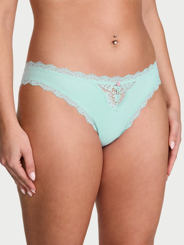 Bikini nohavičky s čipkovaným lemom