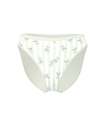 Stretch Cotton High-Leg Brief Panty
