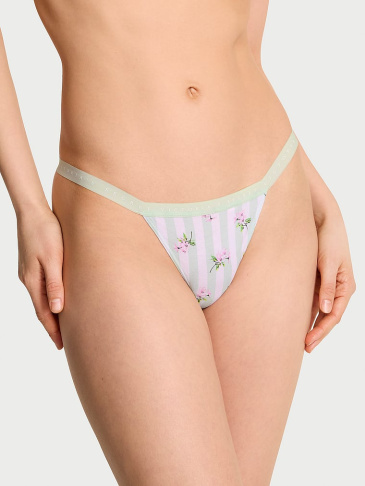 V-String nohavičky z elastickej bavlny
