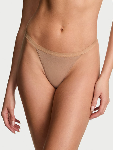 V‑String Nohavičky Z Pružnej Bavlny