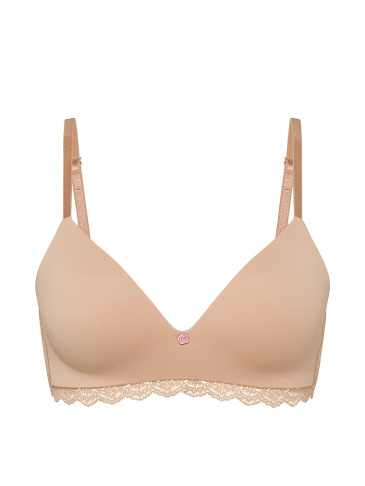 Smooth & Lace Wireless Push-Up Bra