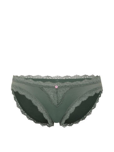 Lace-Trim Bikini Panty