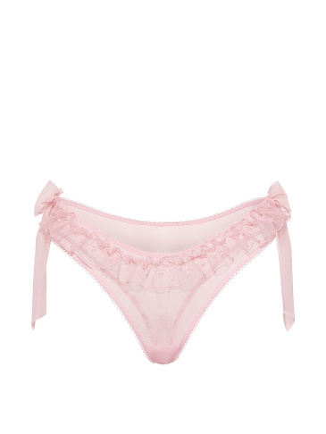 Blossom Embroidery Side-Tie Brazilian Panty