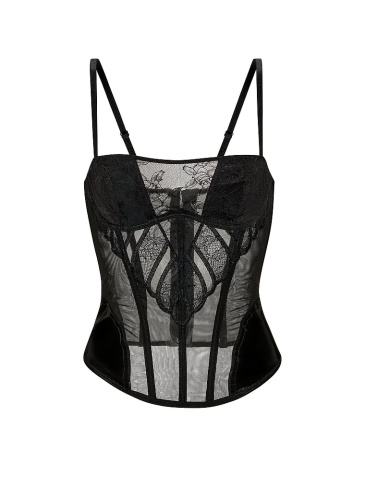 Desire Lines Embroidery Corset Top