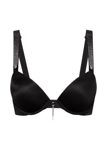 Bombshell Add-2-Cups Ombré Stripe Shine Strap Push-Up Bra