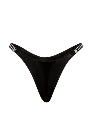Ombré Stripe Shine Strap Thong Panty