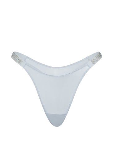 Ombré Stripe Shine Strap Thong Panty