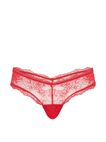 Rose Lace High-Leg Cheeky Panty