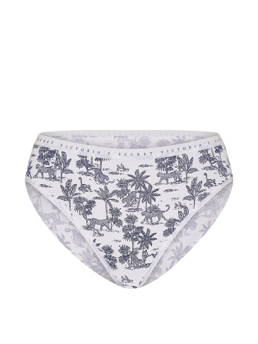 Stretch Cotton High-Leg Brief Panty