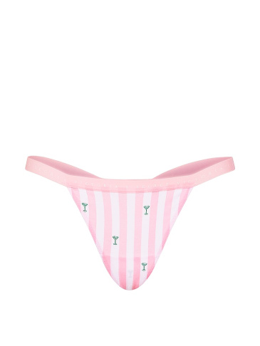 Stretch Cotton V-String Panty