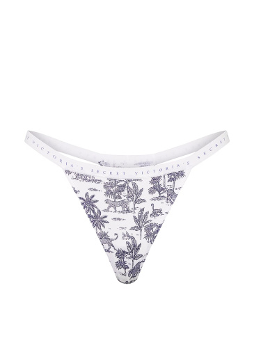 Stretch Cotton V-String Panty