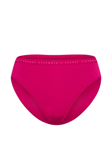Stretch Cotton High-Leg Brief Panty