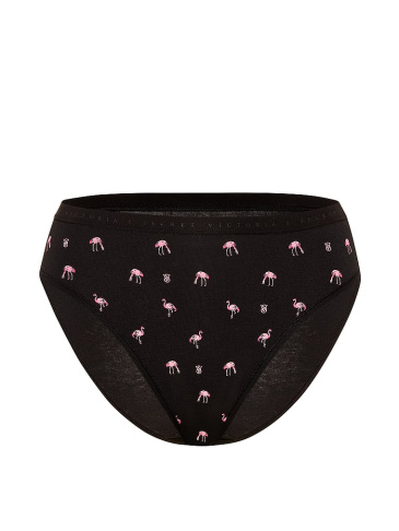 Stretch Cotton High-Leg Brief Panty