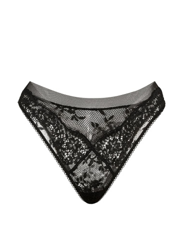 Lace & Mesh Brazilian Panty