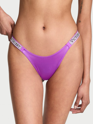 Shine Strap Brazilian Panty