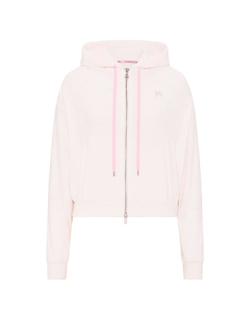 Micro Terry Full-Zip Hoodie