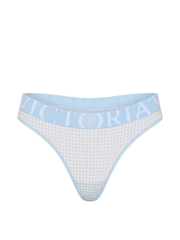 Exploded Logo Cotton Thong Panty