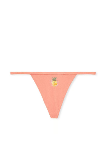 V-String Nohavičky z Bavlny s Elastanom