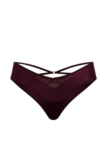 Strappy-Back High-Leg Cheeky Panty