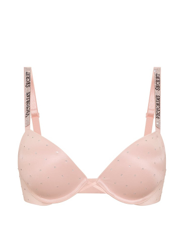 Bombshell Add-2-Cups Shine Strap Dot Push-Up Bra