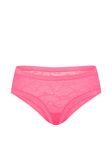 No-Show Snake Mesh Cheeky Panty