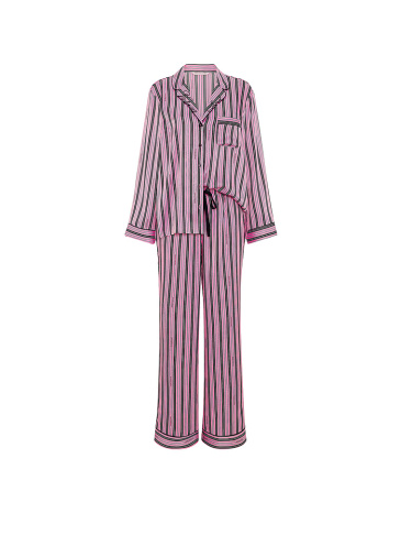 Signature Satin Long Pajama Set