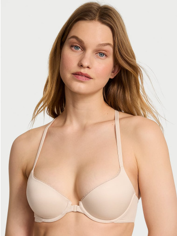 Ľahko Podšitá Čipkovaná Podprsenka Racerback Demi Bra