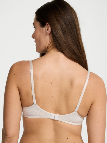 Bezdrôtová Podprsenka S Ľahkým Podšitím Cotton Logo Hardware