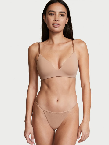 V-String Nohavičky z Bavlny s Elastanom