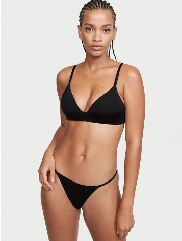 V-String Nohavičky z Bavlny s Elastanom