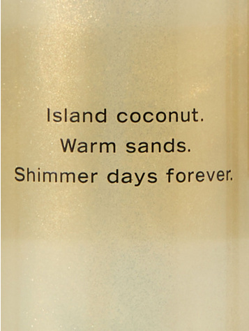 Coconut Passion Trblietavá Telová Hmla 250 ml