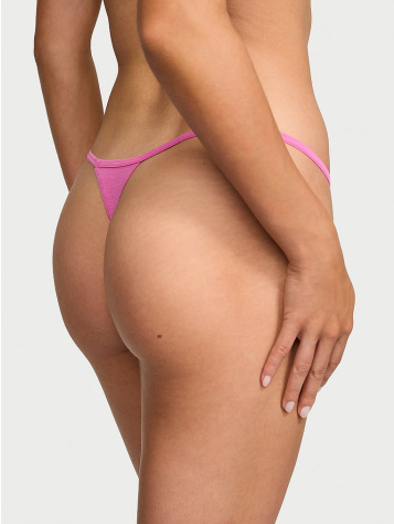 V-String Nohavičky z Bavlny s Elastanom