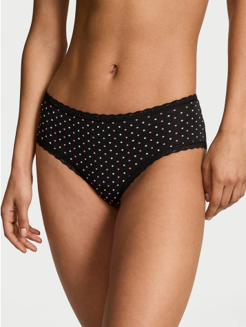 Bavlnené čipkované nohavičky Cheeky Panty