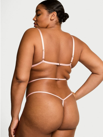 Dare To Dream Čipkovaný Strappy Trojuholníkový Teddy